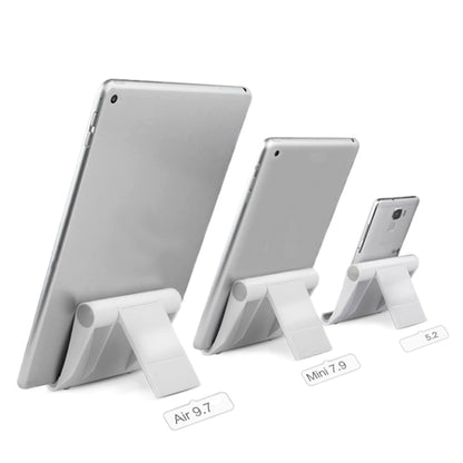 Universal Multi-Angle Foldable Phone & Tablet Holder – Adjustable 270° Rotatable Stand with Anti-Slip Base for Desk, Bed, Travel